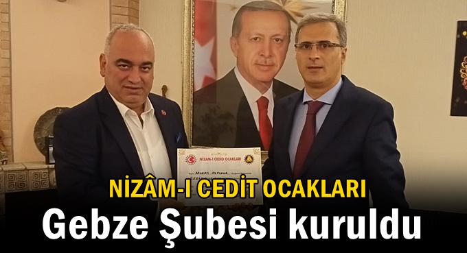 Gebze Şubesi kuruldu